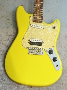 Fender Mexico CYCLONE yellow 2005 Electric Guitar Free Shipping