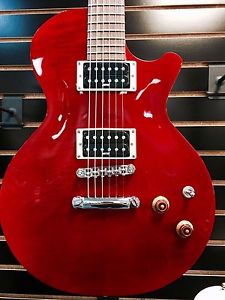 CMG Ashlee Solid Body Guitar. Candy Apple Red