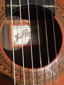 jose Ramirez  R3 1995 conservatorio ramírez  guitar guitarra