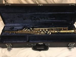 Yamaha YSS 62 Soprano Saxophone W/ Purple Label Lacquer Case