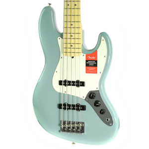 Brand New American Professional Pro Jazz Bass V Sonic Grey Electric Guitar