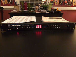 Oberheim Matrix 1000 w/ original manual.