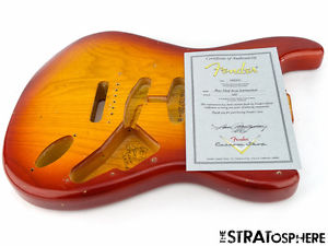 Fender Custom Shop Postmodern Relic Stratocaster BODY Strat Aged Cherryburst