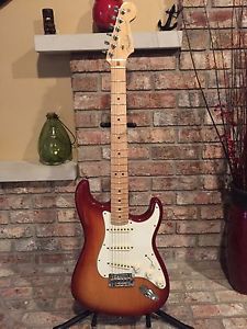Fender American Standard Stratocaster Sienna Sunburst Maple Fingerboard