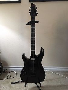 Schecter Blackjack C-1 FR LH 2014 Gloss Black Left Handed Guitar Like New, Mint