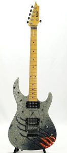 Killer KG-FASCIST/Grave Stone Male Made In Japan E-Guitar Free Shipping