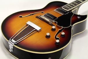 YAMAHA AE-11 1960s Semi-Hollow Electric Guitar Japan Vintage 170228a