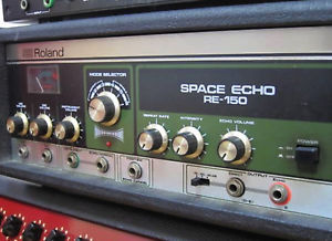 Used Tested Roland RE-150 Space Echo Vintage EMS Free tracking ship