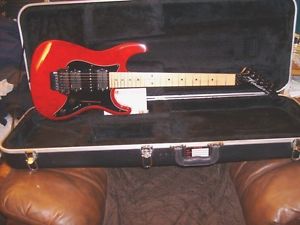 1989-90,Fender HM Strat Japan&Usa/Cherry Marble/Floyd PRO/Map,Neck+Hsc/Near Mint