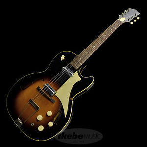 KAY K572 Speed ??Damon 2PU 60's Used  w/ Semi hard case