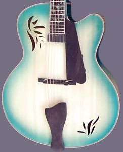 (( FANTASTIC HAND MADE AAA  SEMI ACOUSTIC JAZZ ARCHTOP GUITAR MADE TO YOUR SPEC