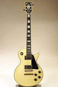 Gibson 1992 Les Paul Custom / White Used  w/ Hard case