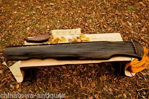 48" Professional Guqin Chinese 7-stringed zither instrument Fu-has style #4036