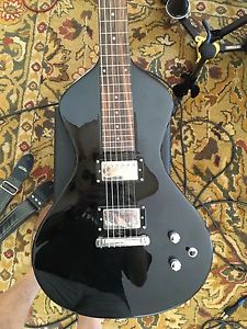 Asher Electro Hawaiian Jr. Deluxe (upgraded) Lap Steel BLACK
