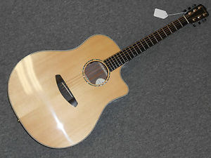 Breedlove Premier Dreadnought Spruce/Rosewood Acoustic Electric Guitar W/Case!