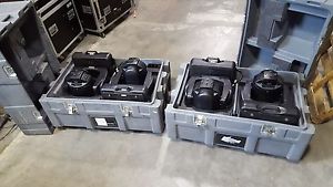 Lot of 4 x Varilite VL 2000 Spots With Cases