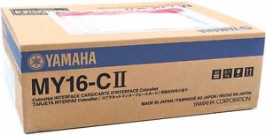 YAMAHA MY16-CII CobraNet MY16CII Interface Netzwerk I/O Card / OVP + GARANTIE