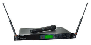 Shure UR4D+-G1 Dual UHF-R Microphone Receiver    470-530 NEW