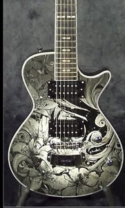 Hagstrom Ultra Swede Custom Limitierte Absolut Vodka Edition Sehr Rar E Gitarre