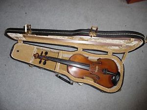 4/4 Violin labeled Carlo Micelli Anno 1922 w/new fitted case