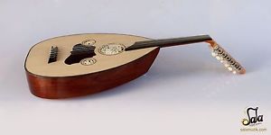 Turkish Professional Half Cut Electric Oud Ud String Instrument AOH-301