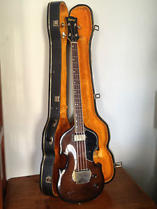 1970 Univox U1970F Gibson EB1 Violin Bass Teisco Hofner Harmony Kay OHSC