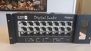 Roland S-1608 Digital Snake in good condition 16 in / 8 outputs