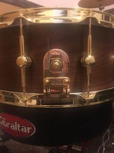 Steam Bent Snare Drum Black Walnut
