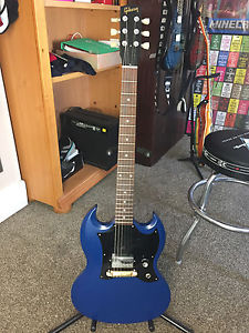 Gibson SG Melody Maker 2011 Limited Run Blue with Upgrades and HSC