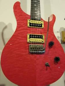 PRS SE Custom24 Bonnie Pink E-Guitar Free Shipping