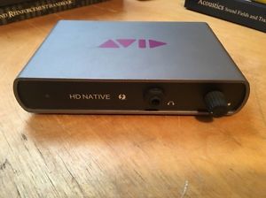 Avid HD Native Thunderbolt w/ 12' Mini Digilink and 6' Thunderbolt Cable