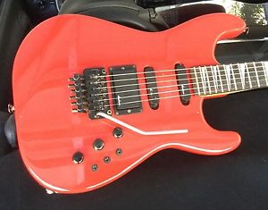 Charvel Jackson Model 4 1987  Ferrari Red,original with case