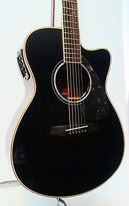 YAMAHA FSX755SC Acoustic Electric Guitar w/case [Excellent++] from Japan