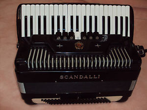 Scandalli Accordion 120 Bass