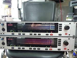 Klark teknik-   two DN6000 audio analysers