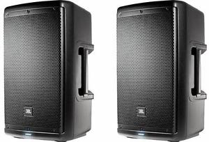 2 New JBL EON610 Two-Way Multipurpose Self-Powered Speaker / Monitor Auth Dealer