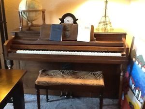 antique piano