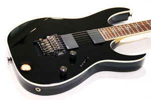 Free Shipping Used Ibanez RG2620 ZE-BK With Hard Case Electric Guitar