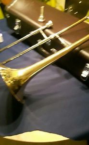 Yamaha Posaune YSL 647 mit 2Mundstücken und Koffer