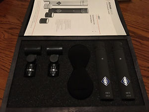 Neumann KM184 D Matched Stereo Pair Condenser Microphones - Digital Output AES42
