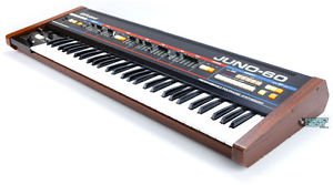 ROLAND JUNO 60 ! A rare classic  -keyboard synth music gear works great all keys
