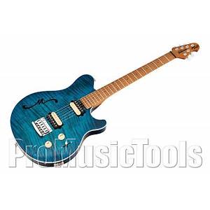 Music Man USA Axis Super Sport Semi-Hollow Body HH STD PDN Neptune Blue roasted