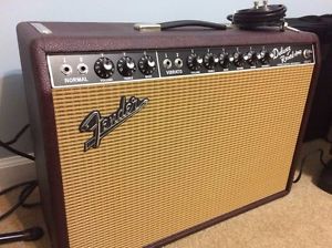 Brand New MINT Fender 65' Deluxe Reverb Wine Red Amp