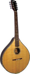 Ashbury STYLE S OTTAVA MANDOLA,Elettrico Acustico Abete massello top Ad