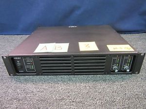 ASHLY 800 AMPLIFIER AMP POWER 120V 2 CHANNEL 420W WATT RACK MOUNT DJ NICE C