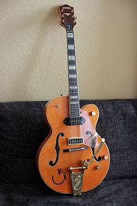 Gretsch G6120EC - Eddie Cochran Signature - Flamed Maple! - incl. Case & Papiere