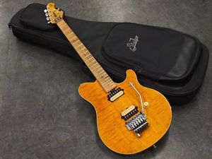 MUSIC MAN EVH Signature Trans Gold guitar From JAPAN/456