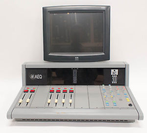AEQ BC 300 Broadcast / Radio Mixing Console with Elo 1546L 15