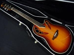 Ovation CDX48 HB Acoustic Electric Guitar w/case [Excellent++] from Japan