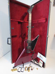 1980 Gibson Explorer E2 Electric Guitar Refinished in Heritage Cherry, Hard Case